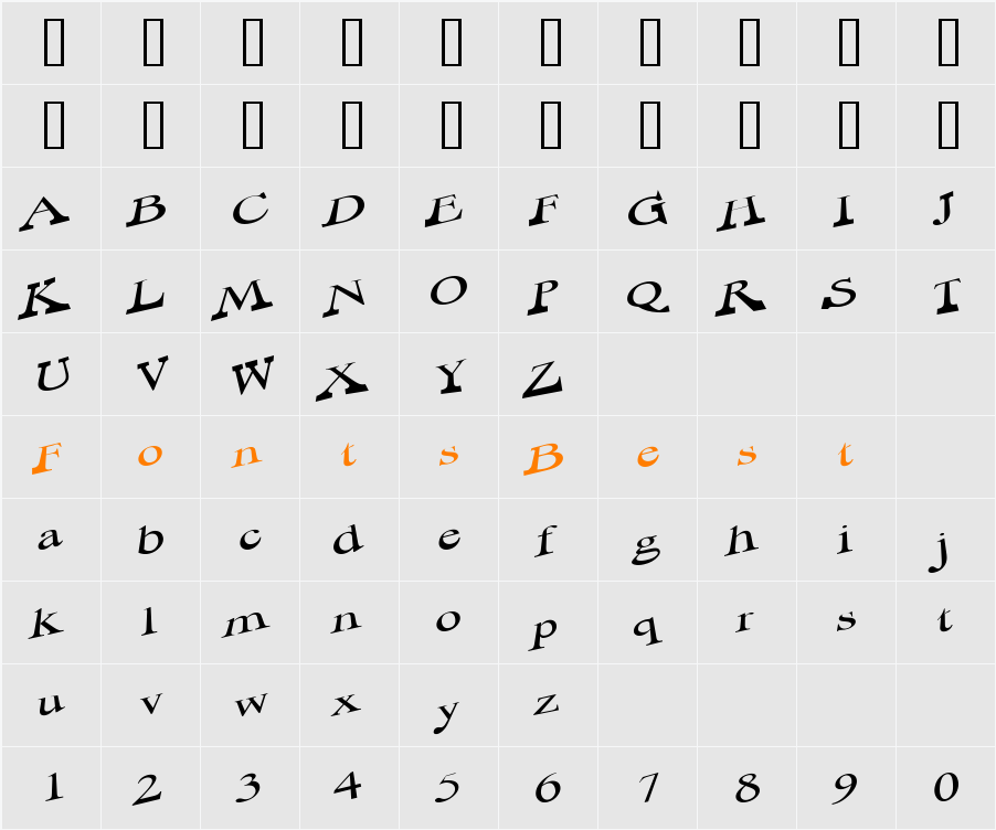 No Control Character Map