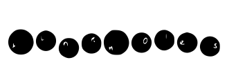 SinkHoles Font Image