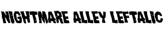 Nightmare Alley Leftalic