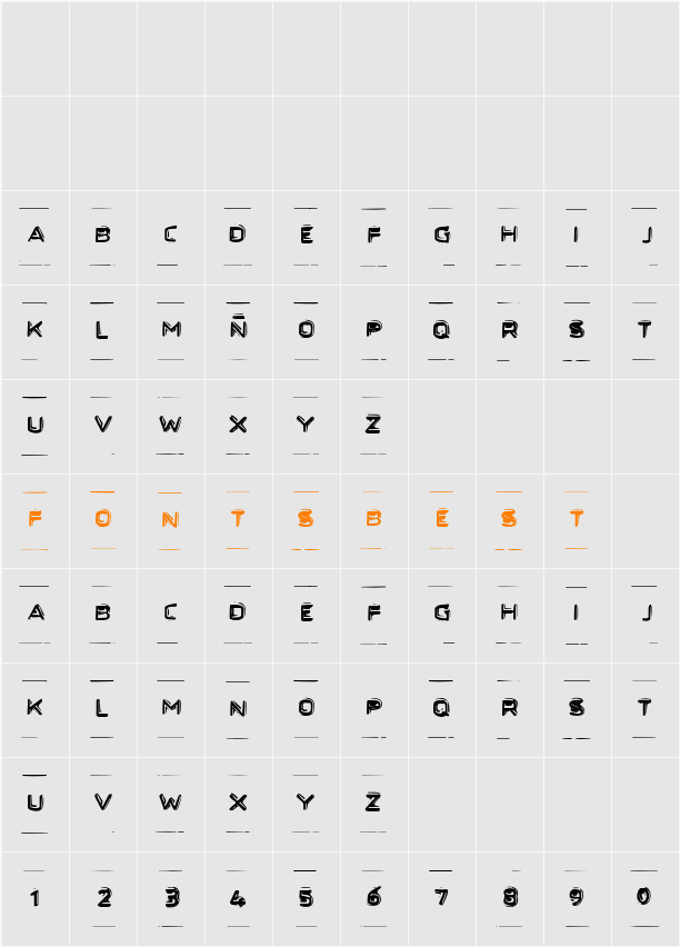 Secret Files Character Map