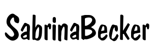 SabrinaBecker Font Image
