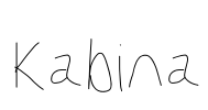 Kabina Font Image