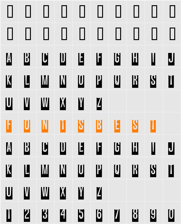 Vanishing Boy BTN Reversed Lift Character Map