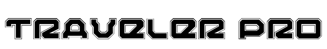 Traveler Pro Font Image