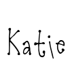Katie Font Image