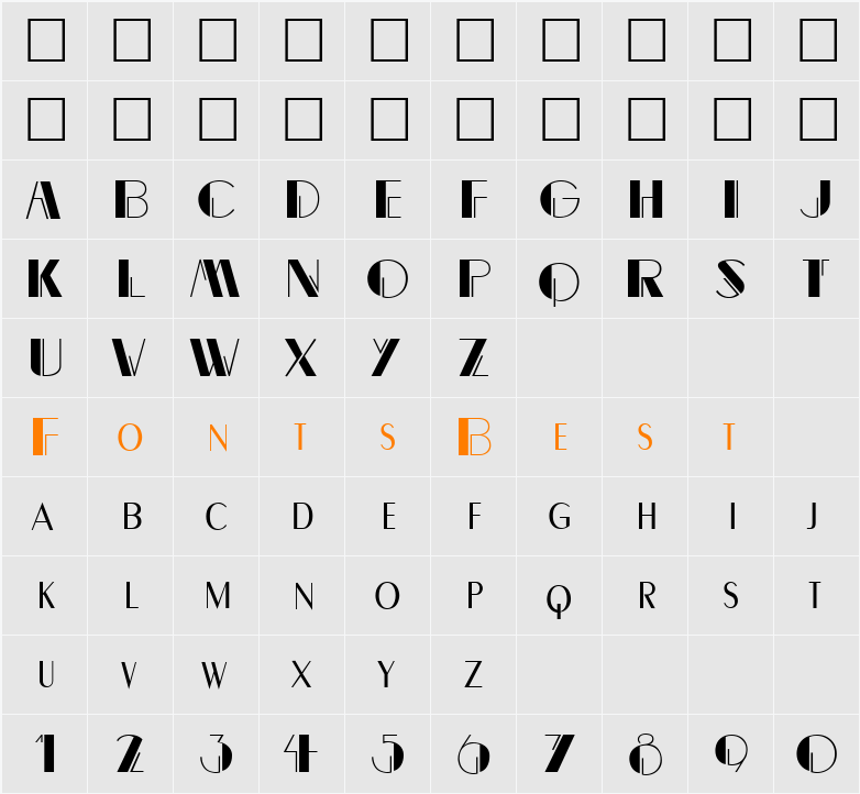 Gaslight Character Map