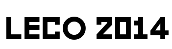 LECO 2014 Font Image
