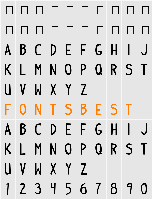 indy pimp Character Map