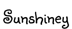 Sunshiney Font Image