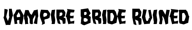 Vampire Bride Ruined