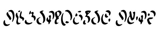 WizardSpeak Worn Font Image