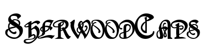 SherwoodCaps Font Image