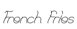 French fries