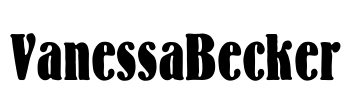 VanessaBecker Font Image