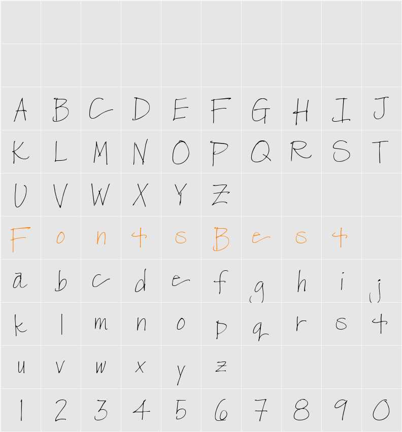 Shennette Character Map
