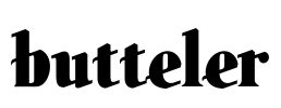 butteler Font Image