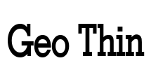 Geo Thin