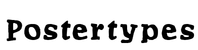 Postertypes Font Image