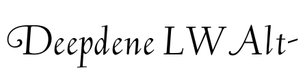 Deepdene LWAlt-