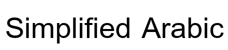 Simplified Arabic