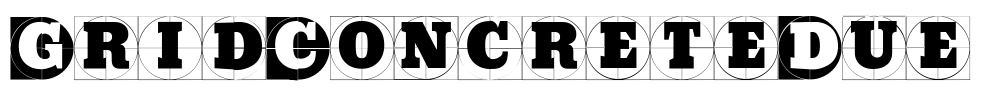 GridConcreteDue Font Image