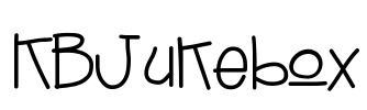 KBJukebox Font Image