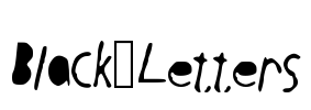 Black_Letters