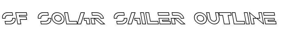 SF Solar Sailer Outline