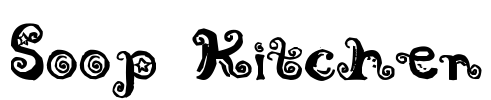 Soop Kitchen Font Image
