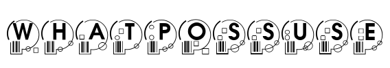 WhatPossUse Font Image