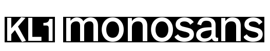 KL1 MonoSans