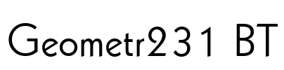 Geometr231 BT