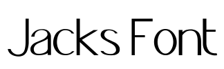 Jacks Font Font Image