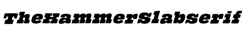 TheHammerSlabserif