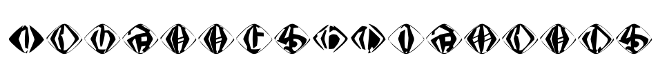 JohannesGDiamonds Font Image