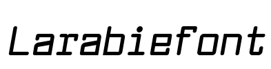 Larabiefont Font Image