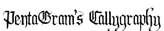 PentaGram’s Callygraphy