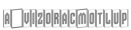 a_VizoraCmOtlUp Font Image