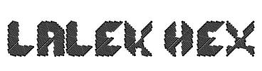 lalek hex Font Image