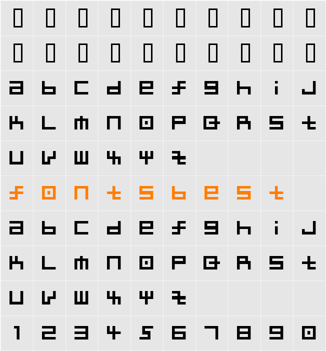 kairee Character Map