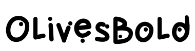OlivesBold Font Image