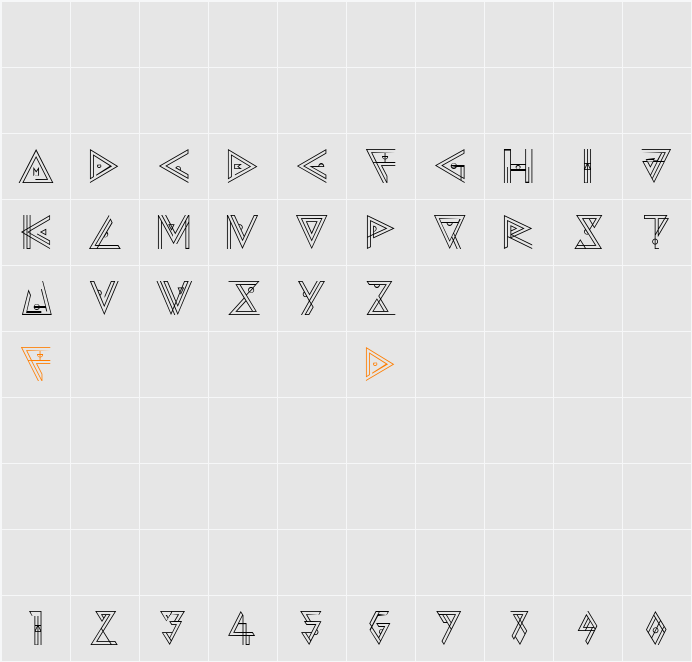 Queen of Serpents Character Map