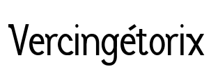 Vercingétorix Font Image