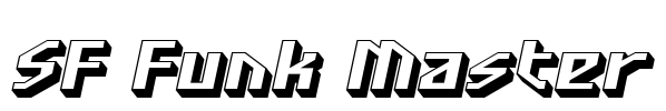 SF Funk Master Font Image