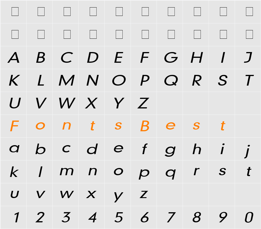 Geo 579 Wide Character Map