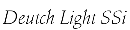 Deutch Light SSi