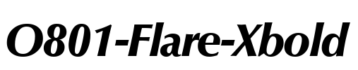 O801-Flare-Xbold