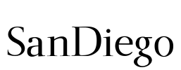 SanDiego Font Image