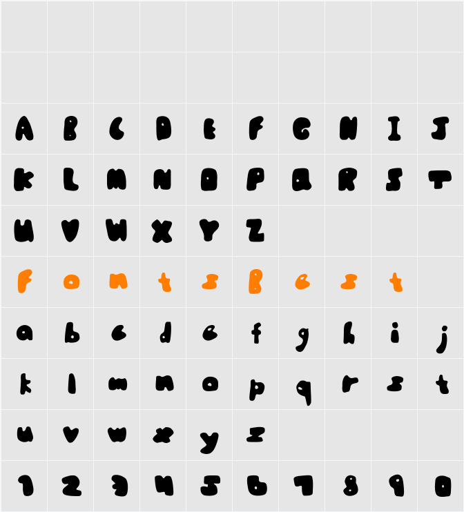 Pourquoi Character Map