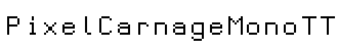 PixelCarnageMonoTT